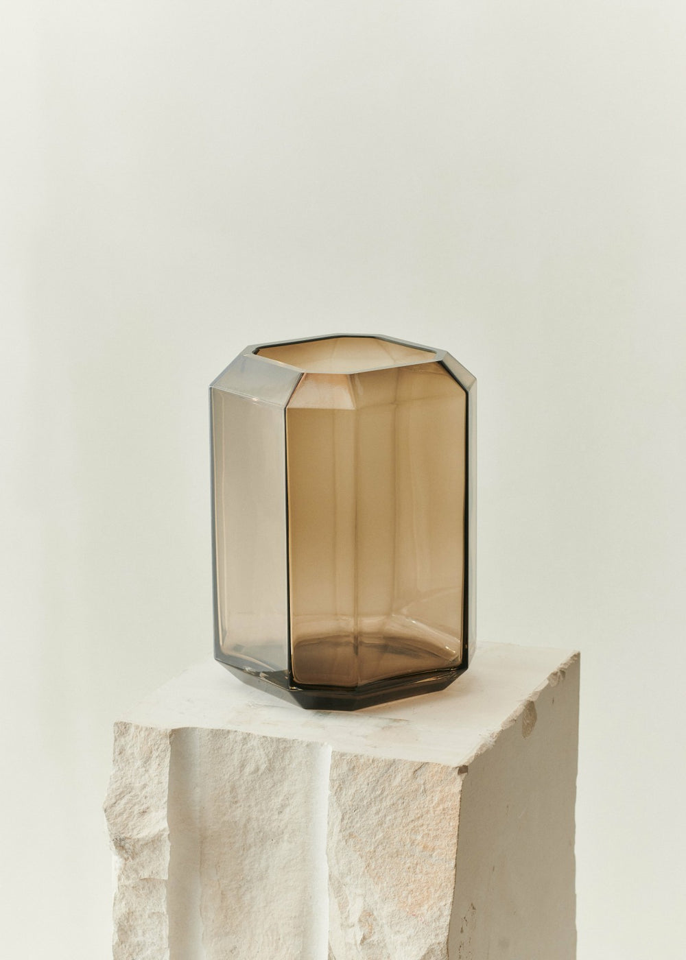 Louise Roe Jewel Vase Medium - Smoke