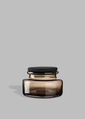 Louise Roe Viola Glass Container - Smoke