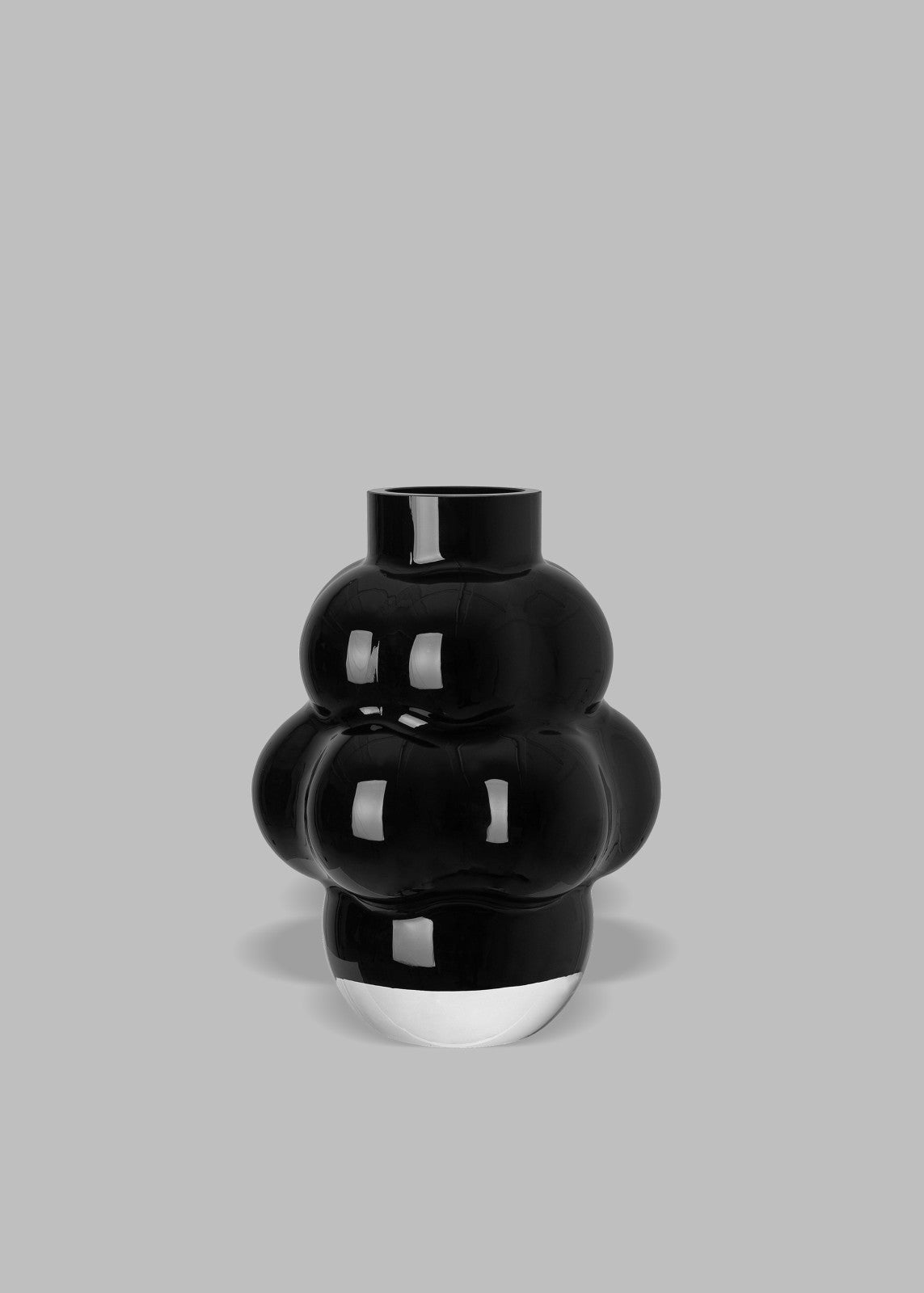 Louise Roe Glass Balloon Vase 04 - Black