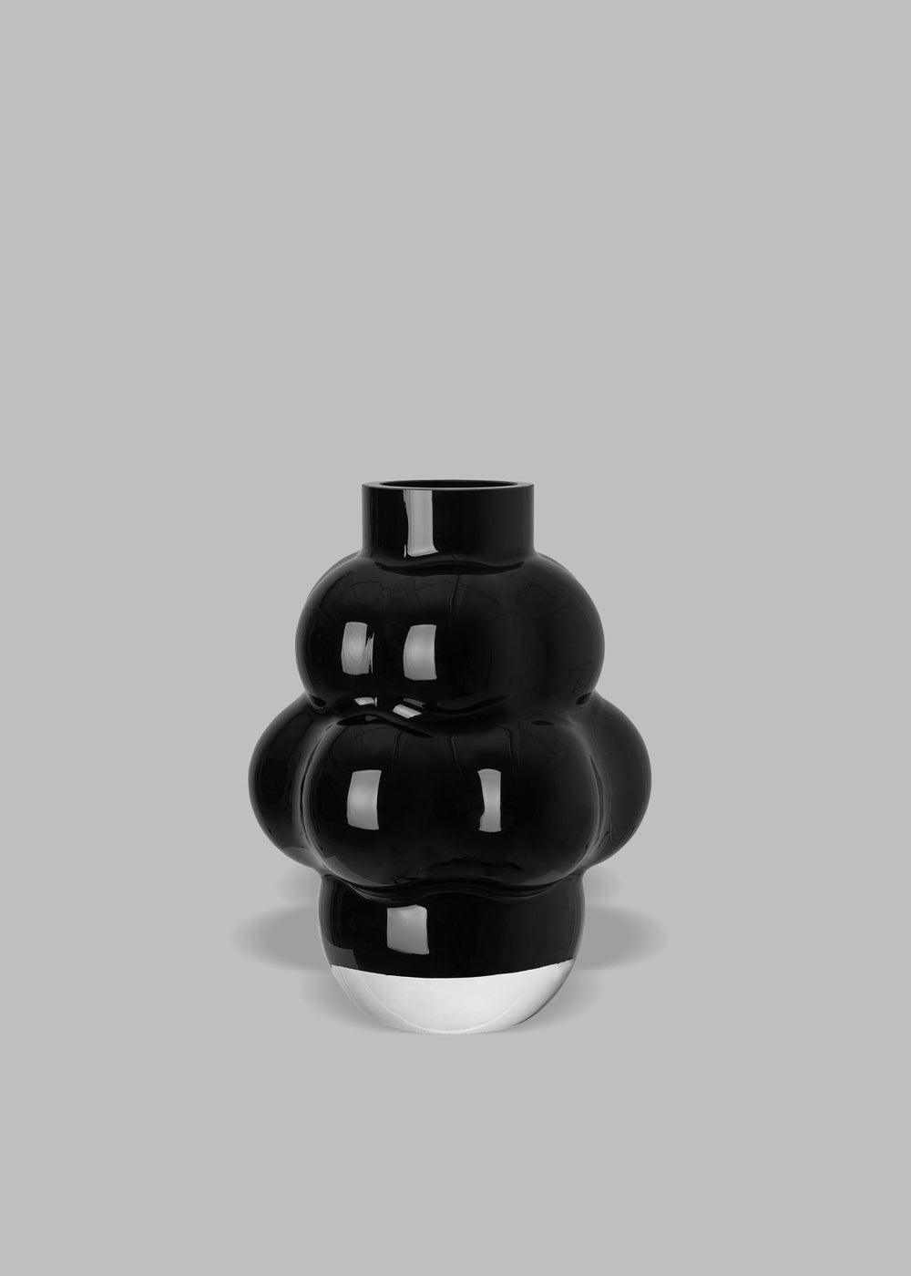 Louise Roe Glass Balloon Vase 04 - Black