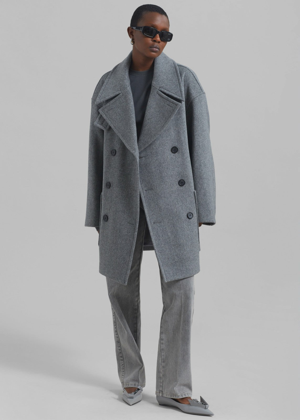 Montrose Straight Leg Jeans - Grey Wash