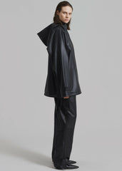 Kevin Leather Trousers - Black