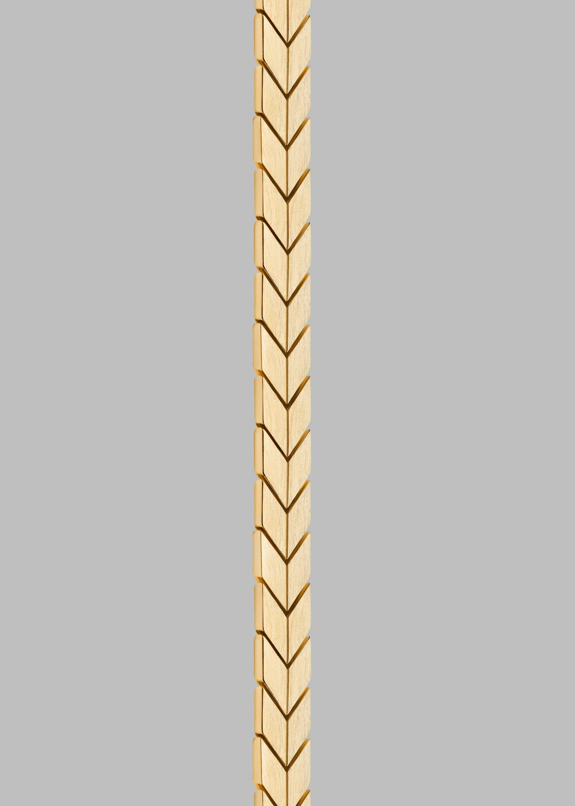 Bevza Flat Spikelet Choker - Gold