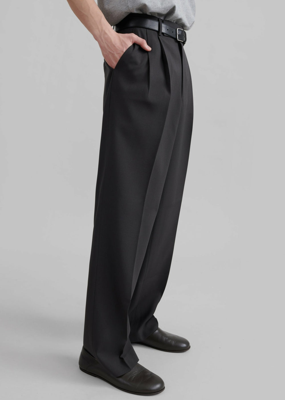 Beo Suit Pants - Dark Grey