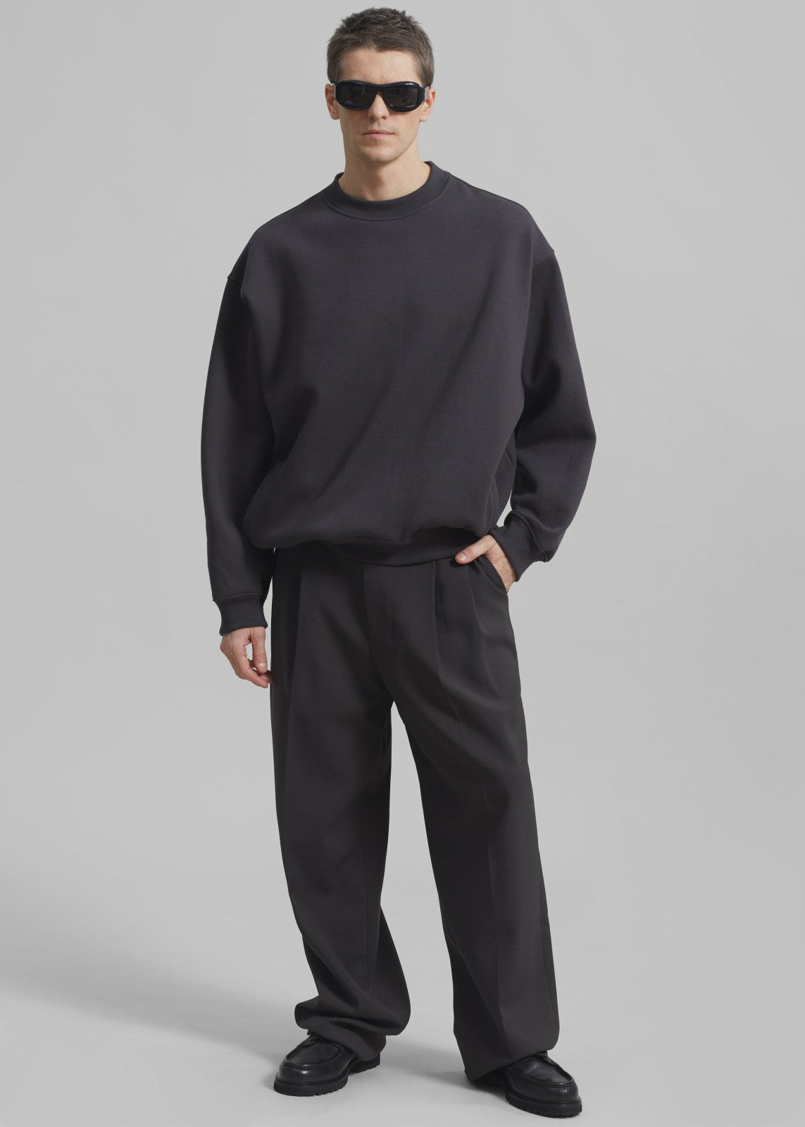 Beo Suit Pants - Dark Grey