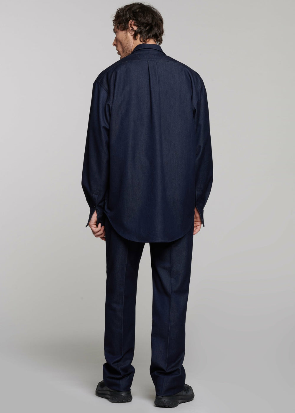 Mason Button Up Shirt - Indigo