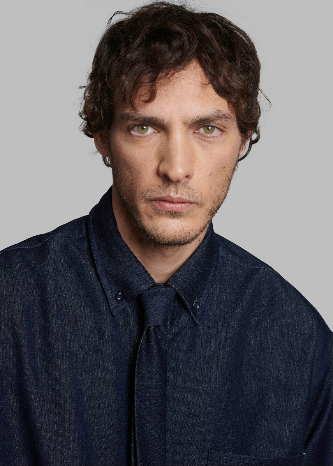 Mason Button Up Shirt - Indigo