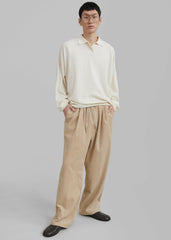 Brixton Corduroy Joggers - Beige