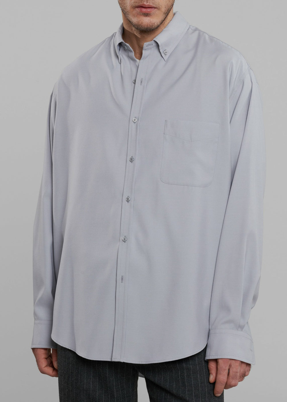 Sinclair Oxford Shirt - Grey
