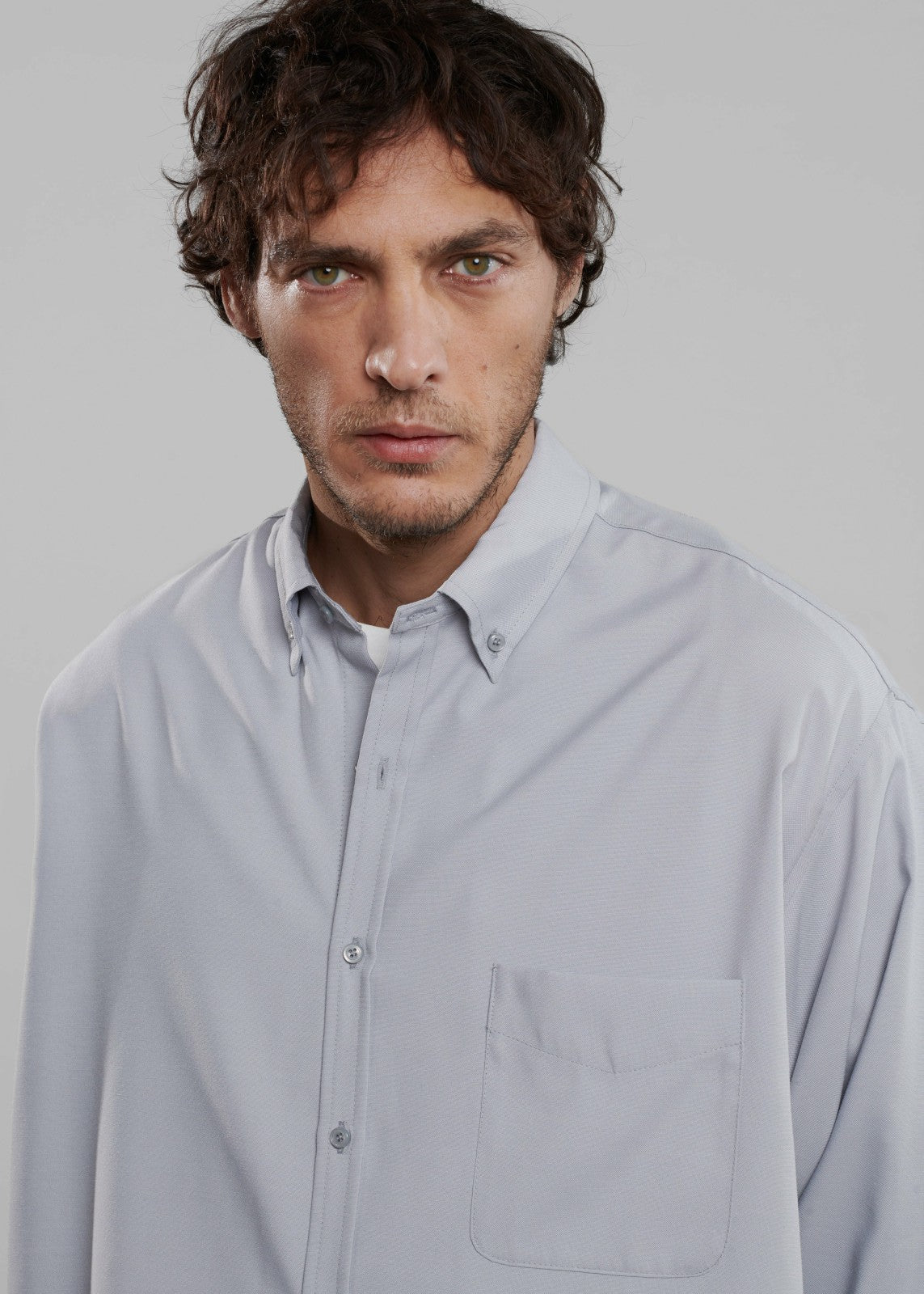 Sinclair Oxford Shirt - Grey