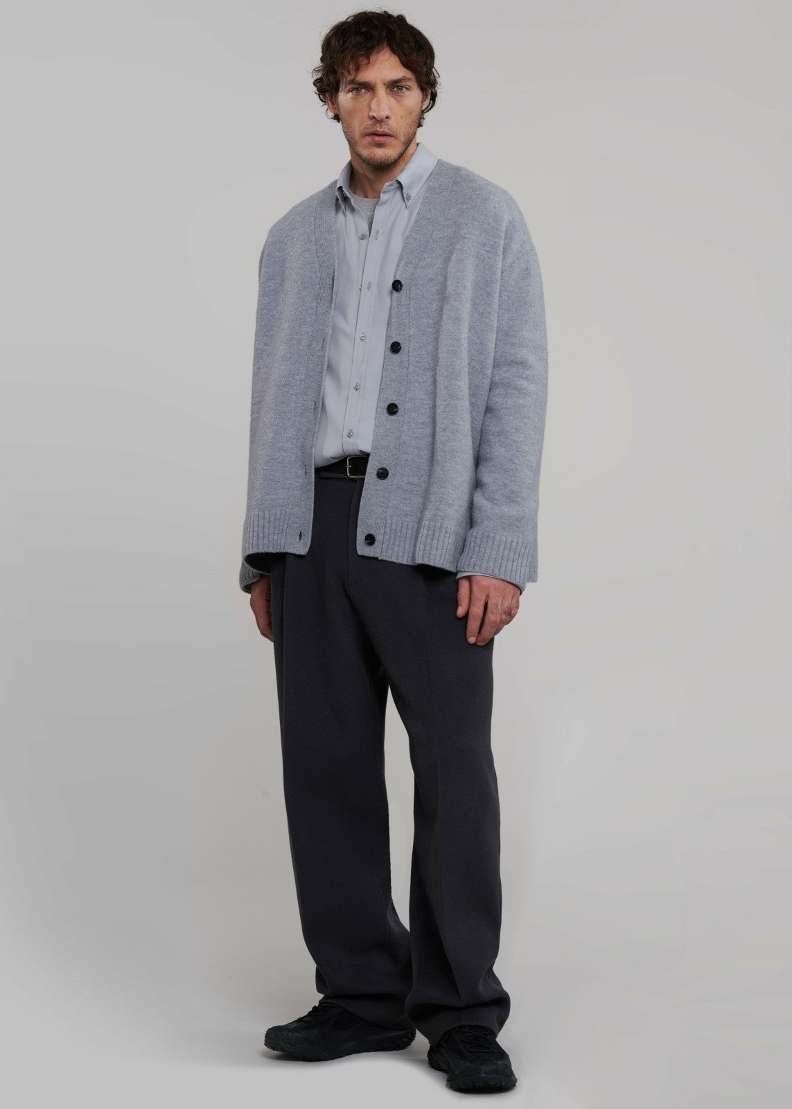 Sinclair Oxford Shirt - Grey
