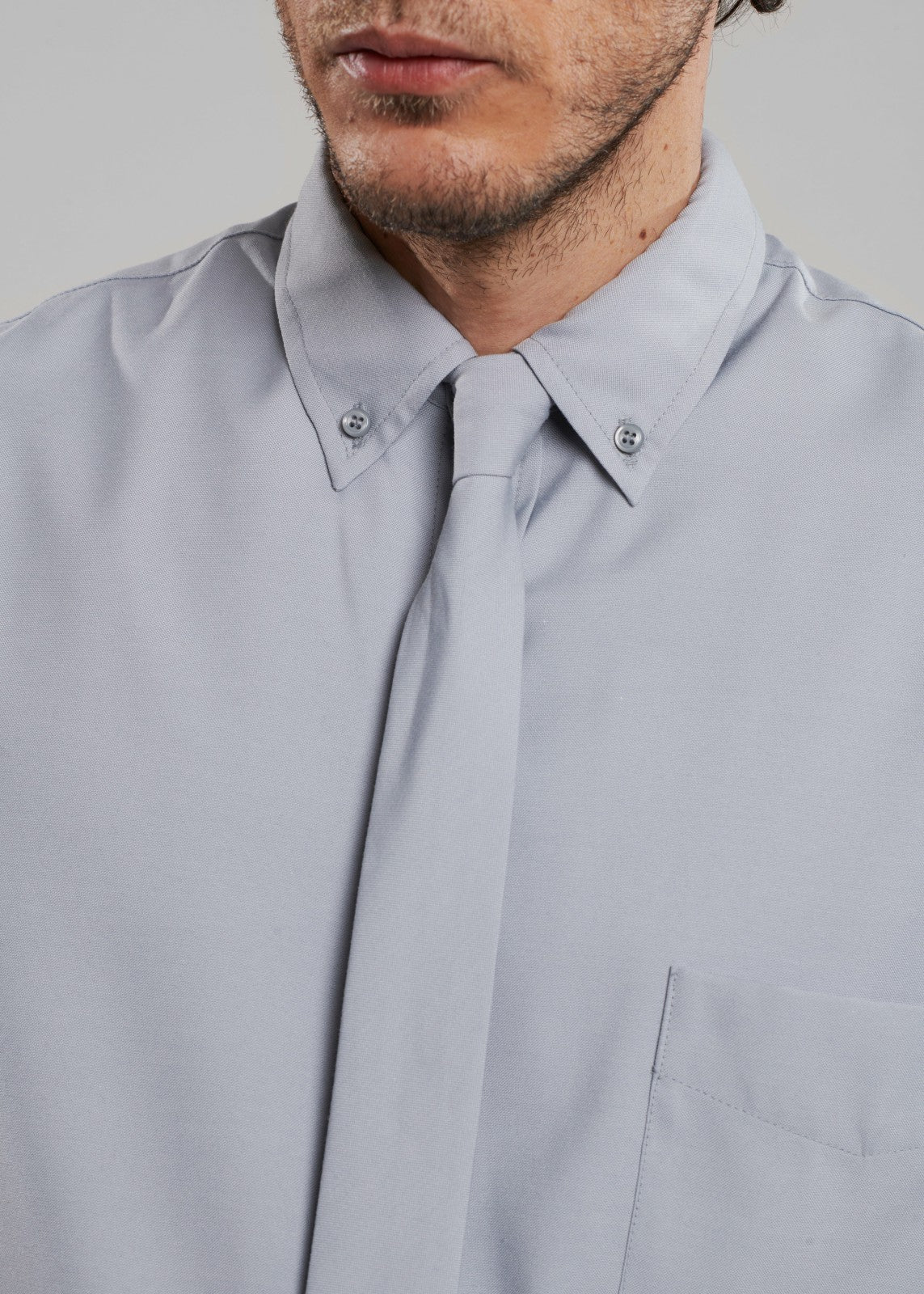 Sinclair Oxford Shirt - Grey