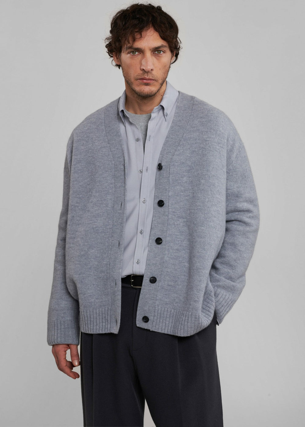 Sinclair Oxford Shirt - Grey