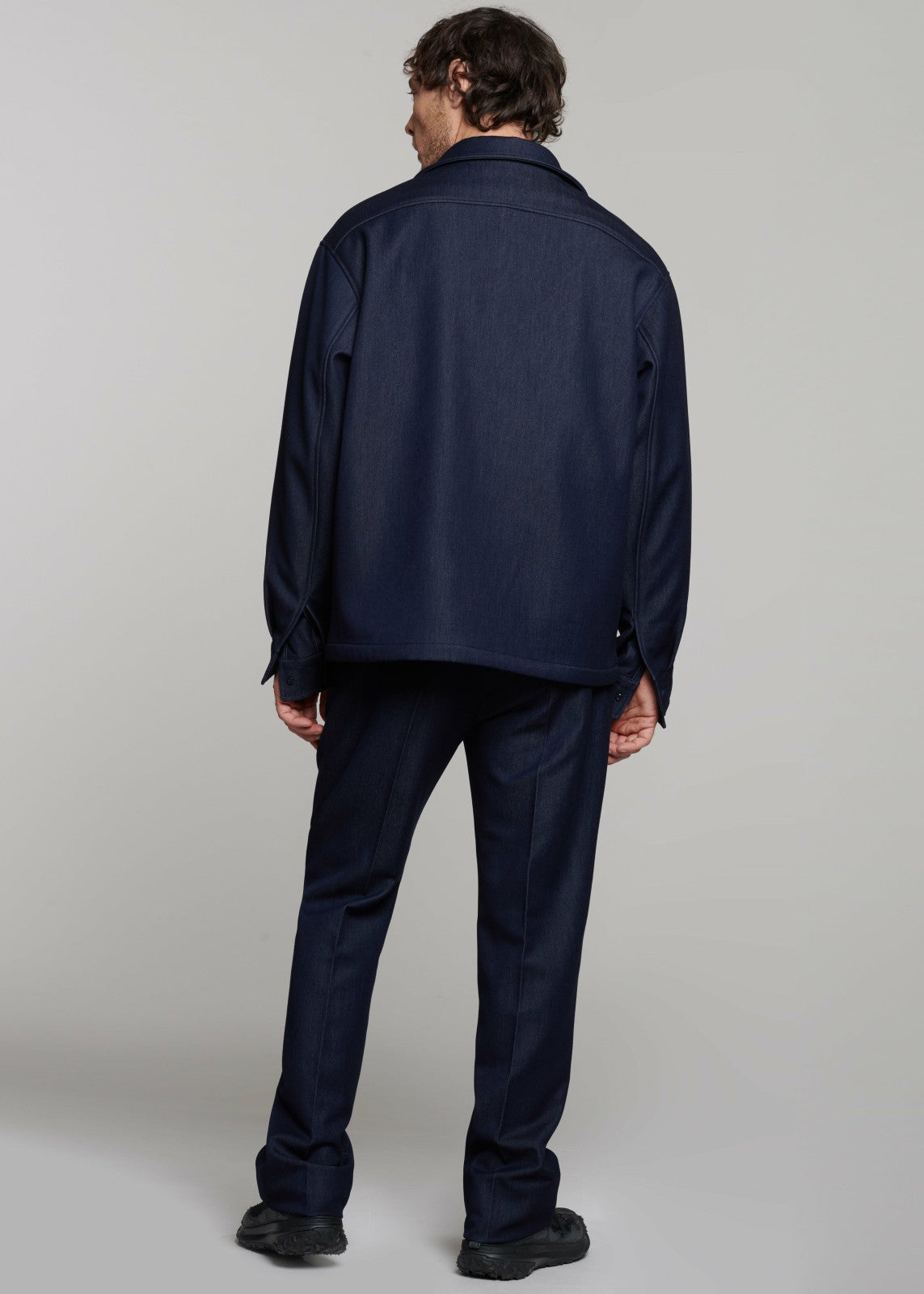 Mason Boxy Jacket - Indigo
