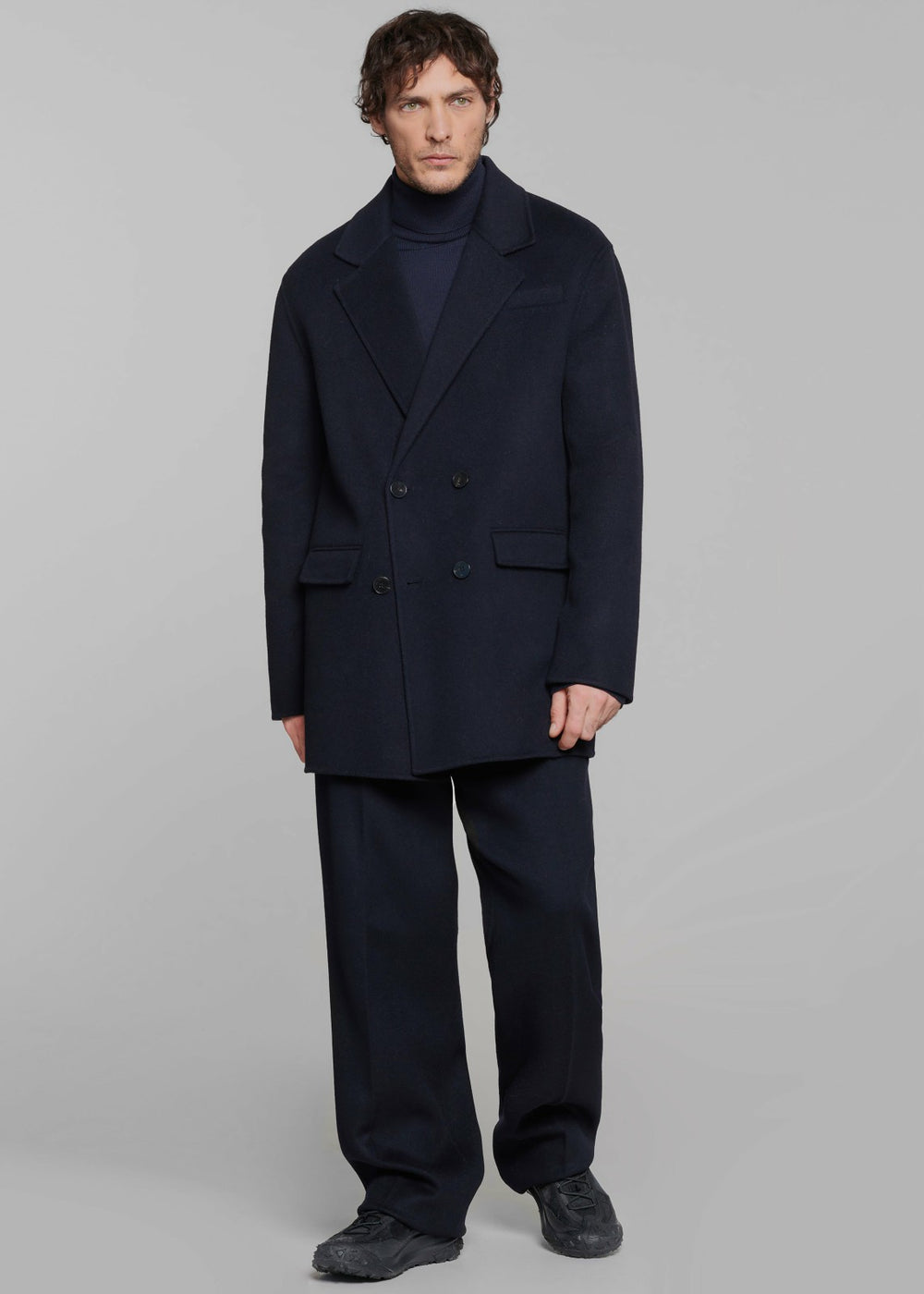 Harry Wool Blazer - Navy