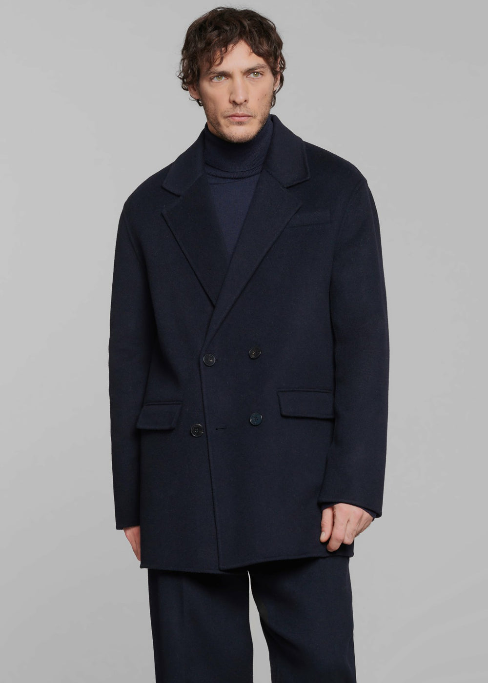 Harry Wool Blazer - Navy