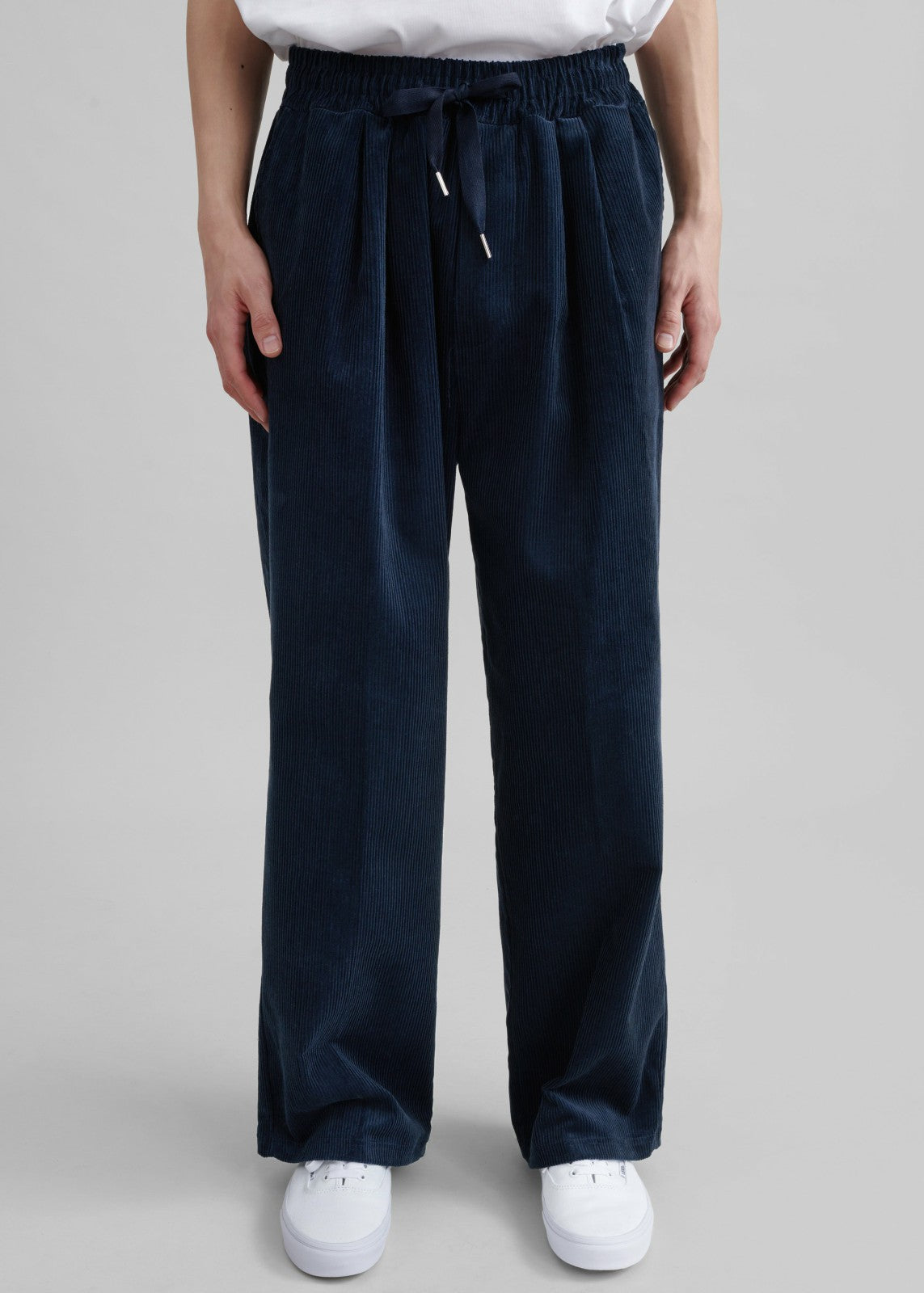 Brixton Corduroy Joggers - Navy