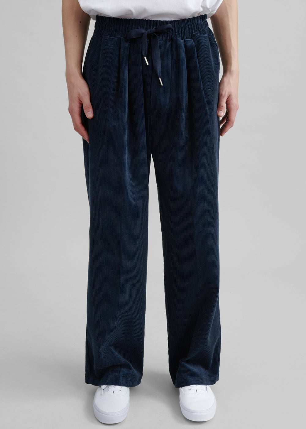 Brixton Corduroy Joggers - Navy
