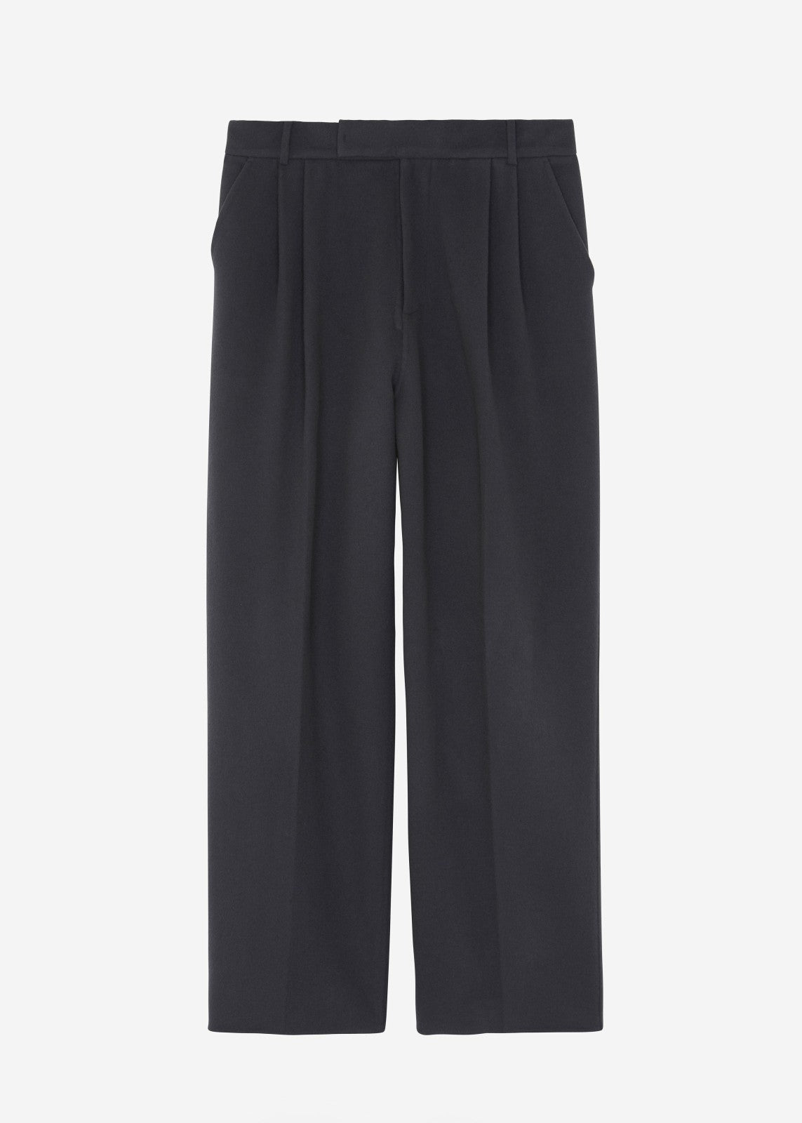 Beo Wool Suit Pants - Dark Grey