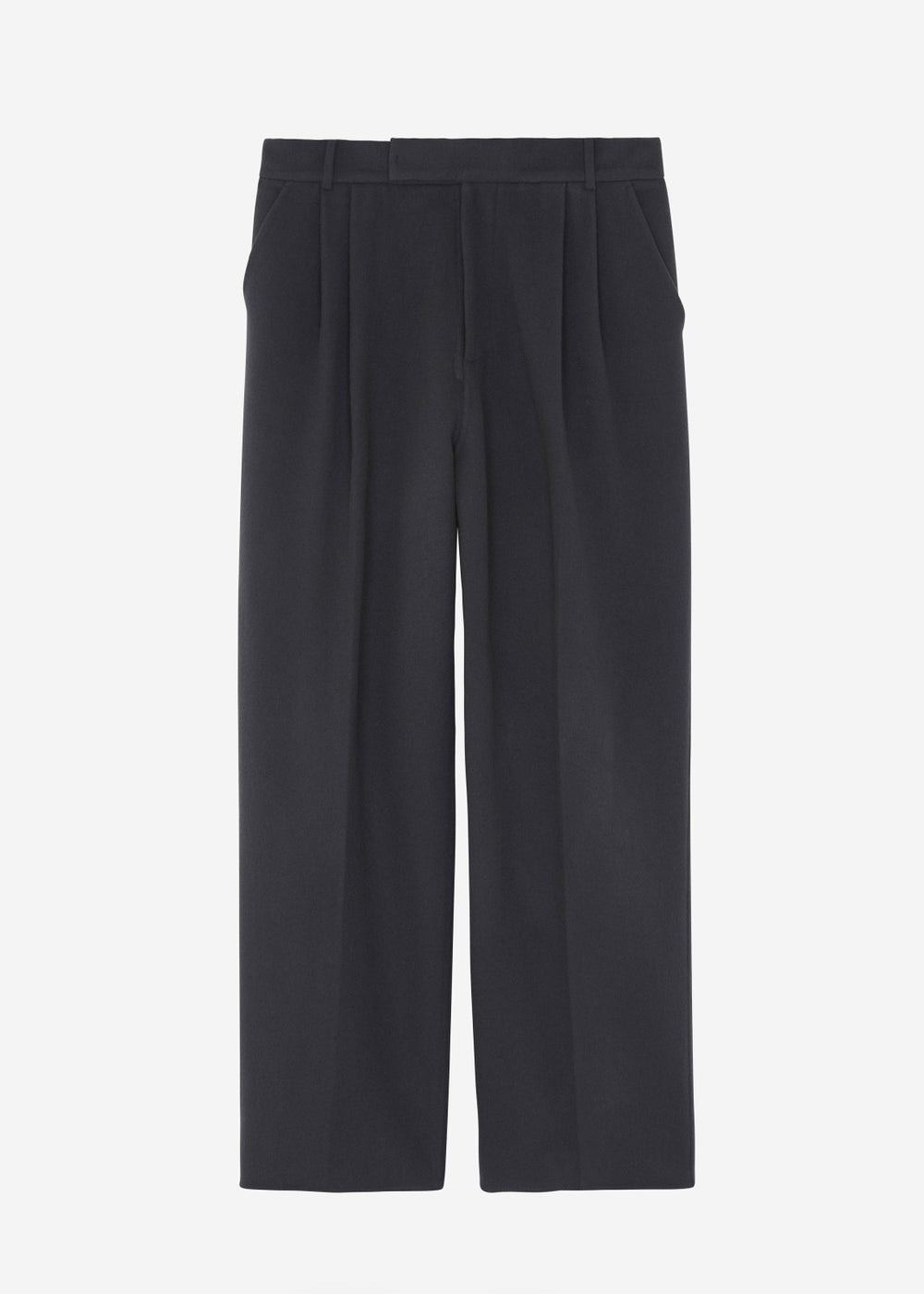 Beo Wool Suit Pants - Dark Grey