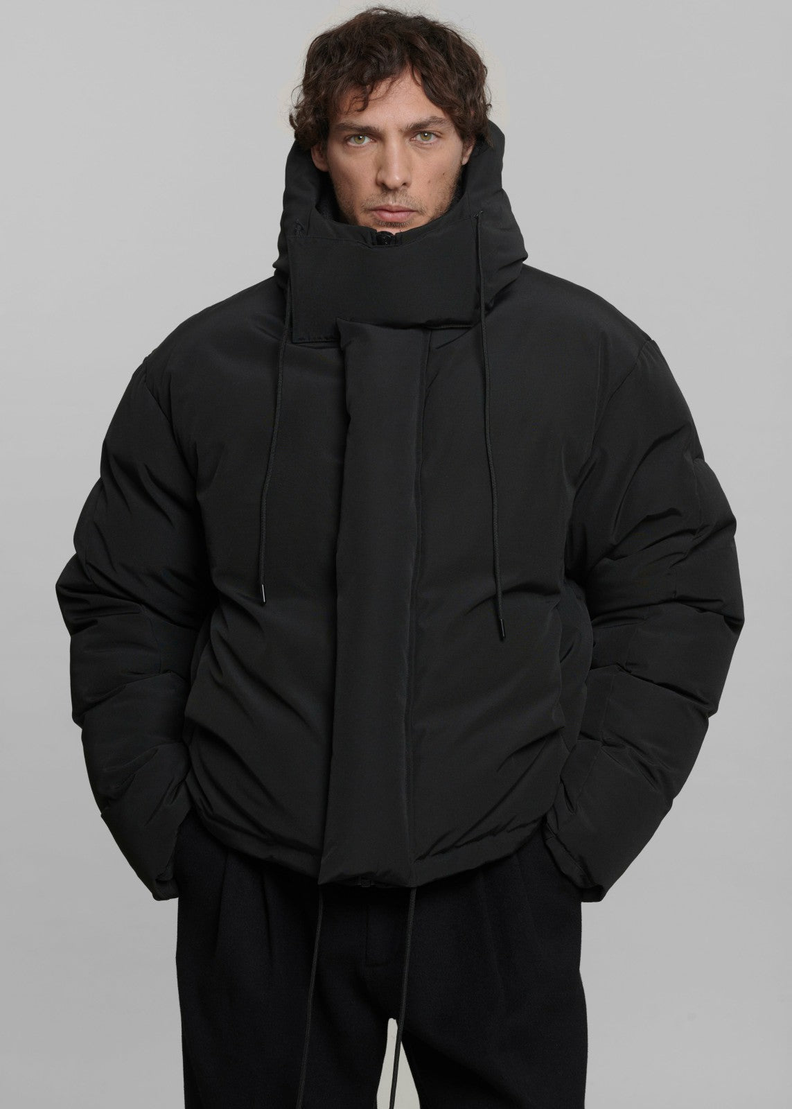 Holden Puffer Jacket - Black
