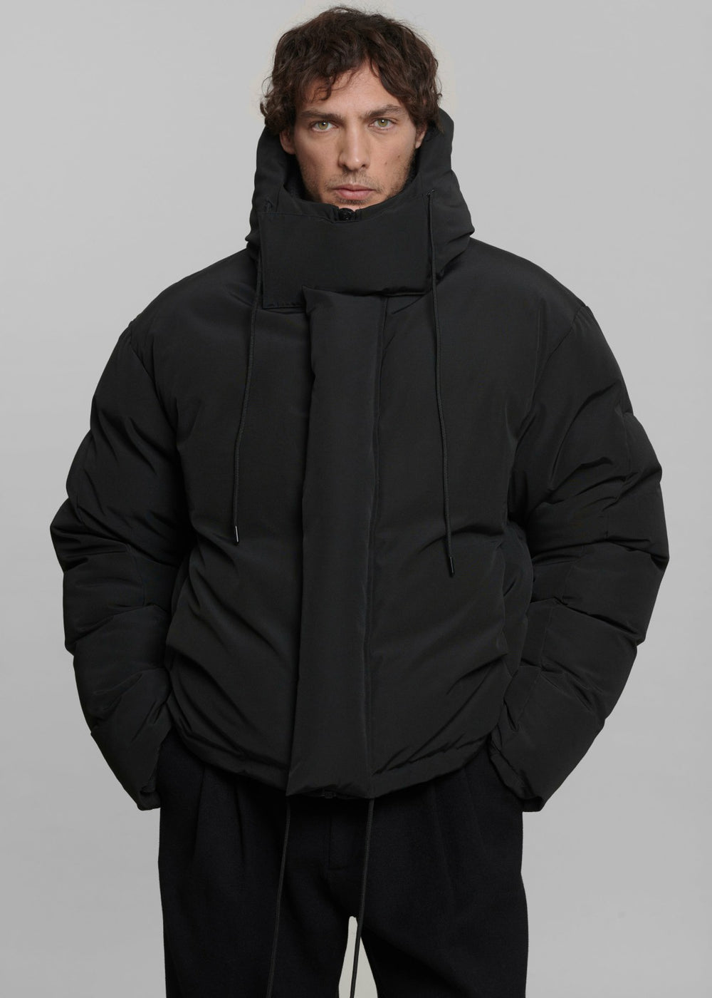 Holden Puffer Jacket - Black