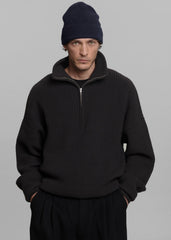 Amo Wool Beanie - Navy