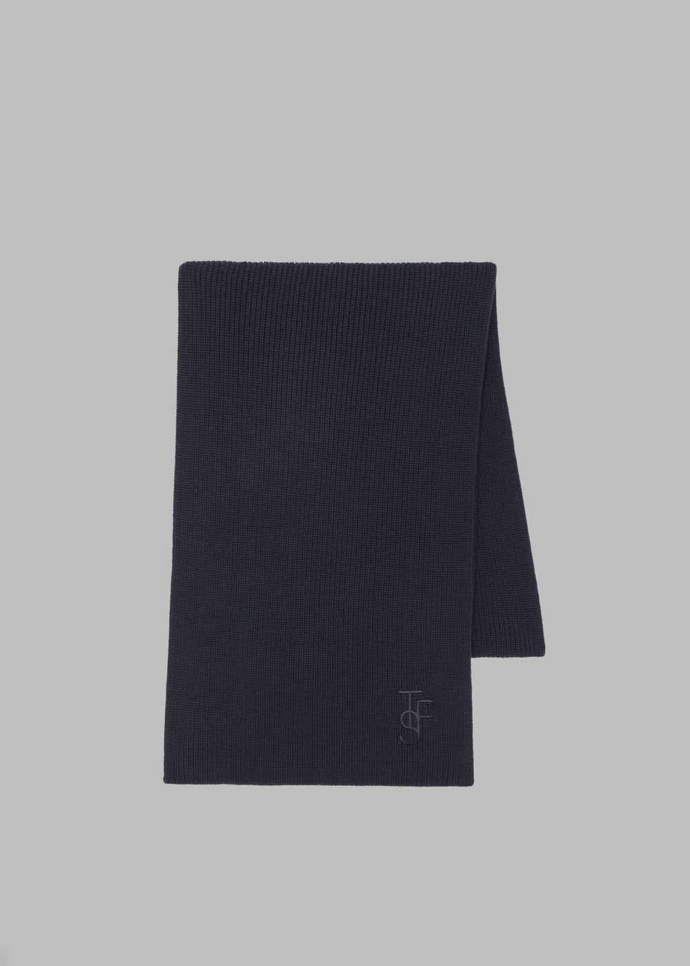 Colton Wool Scarf - Navy