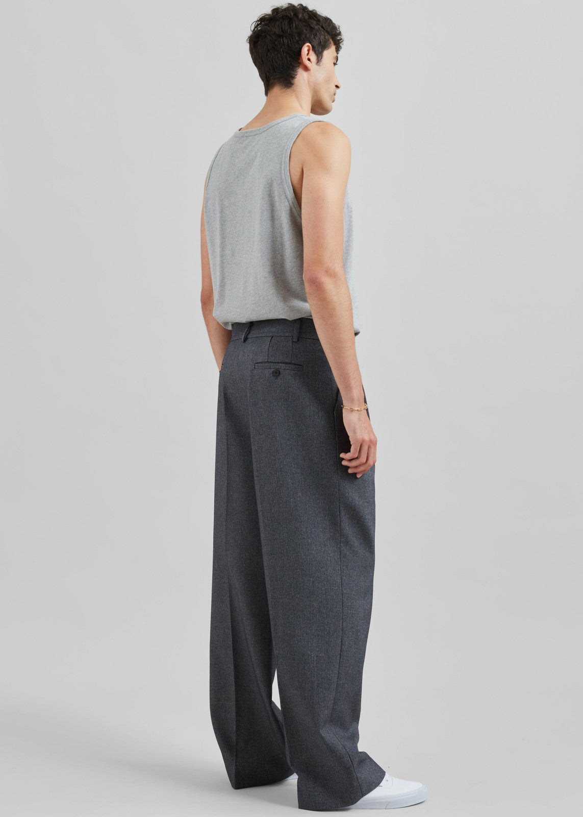 Beo Suit Pants - Grey Melange