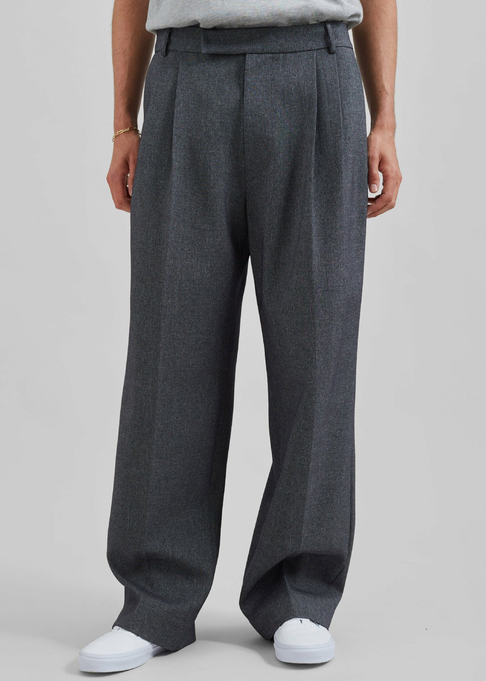 Beo Suit Pants - Grey Melange