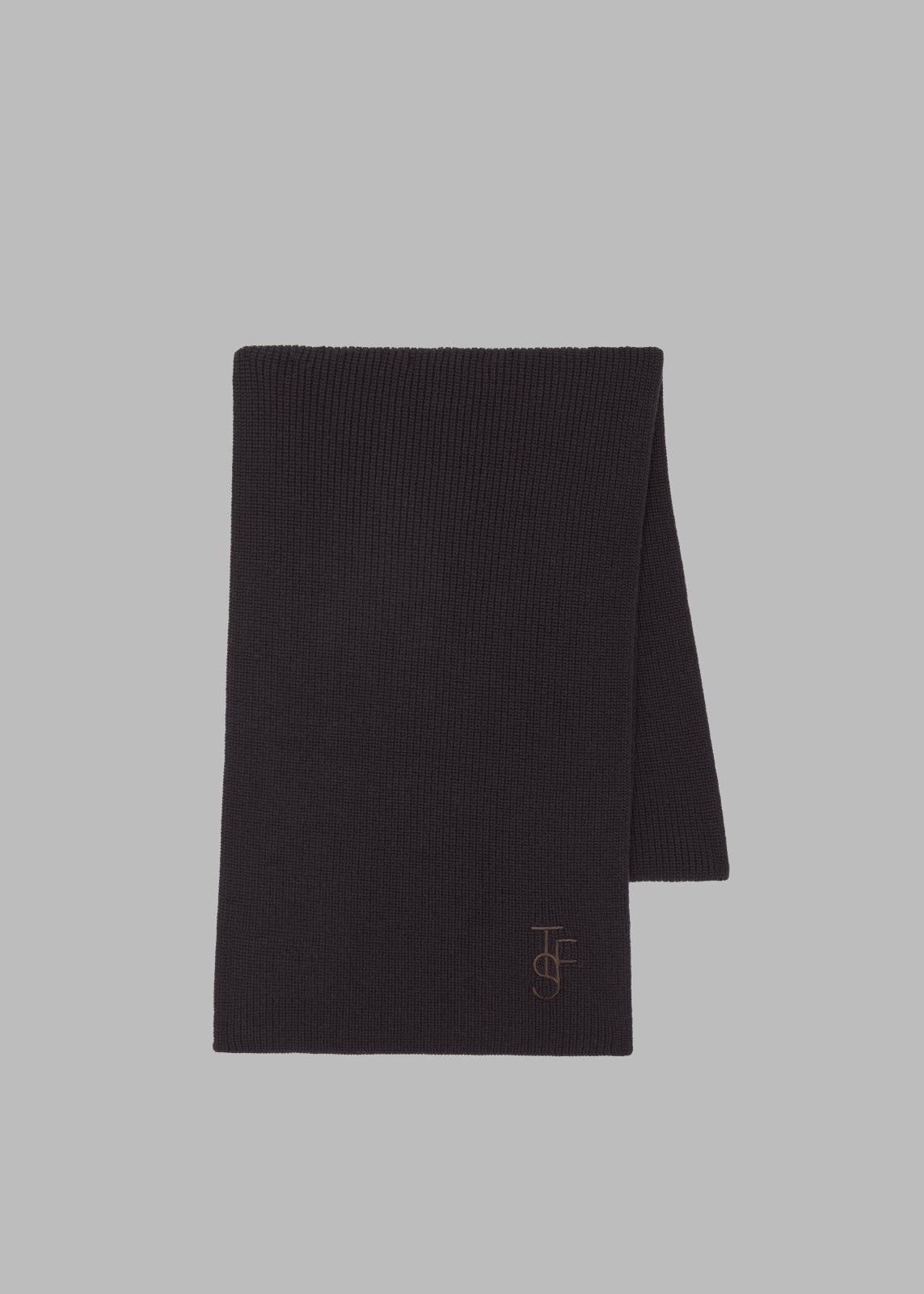 Colton Wool Scarf - Dark Plum