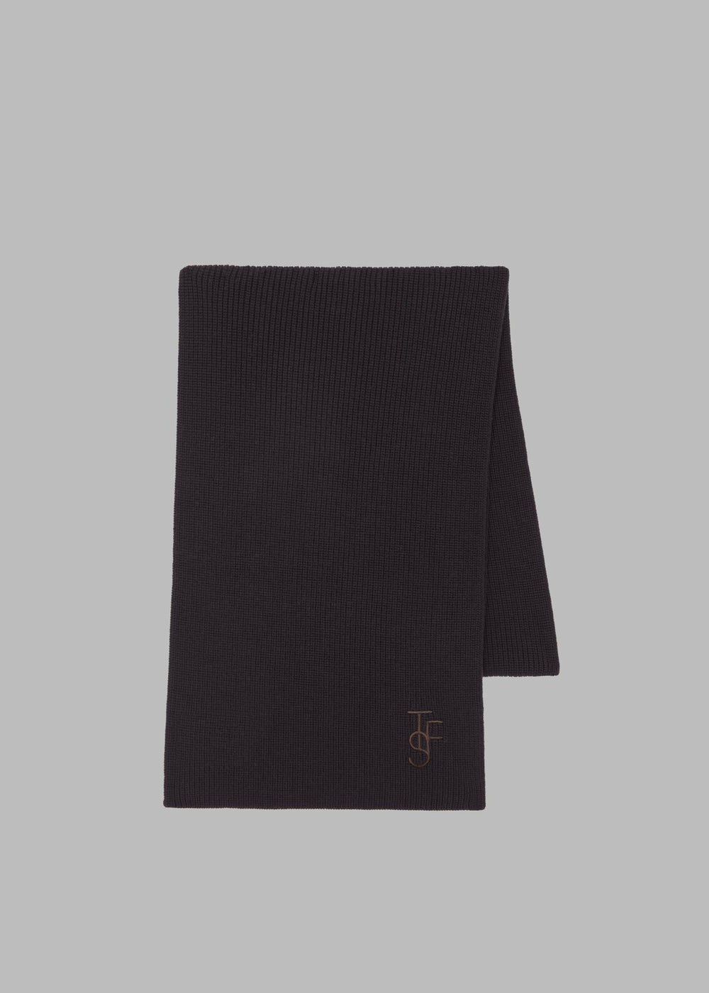 Colton Wool Scarf - Dark Plum