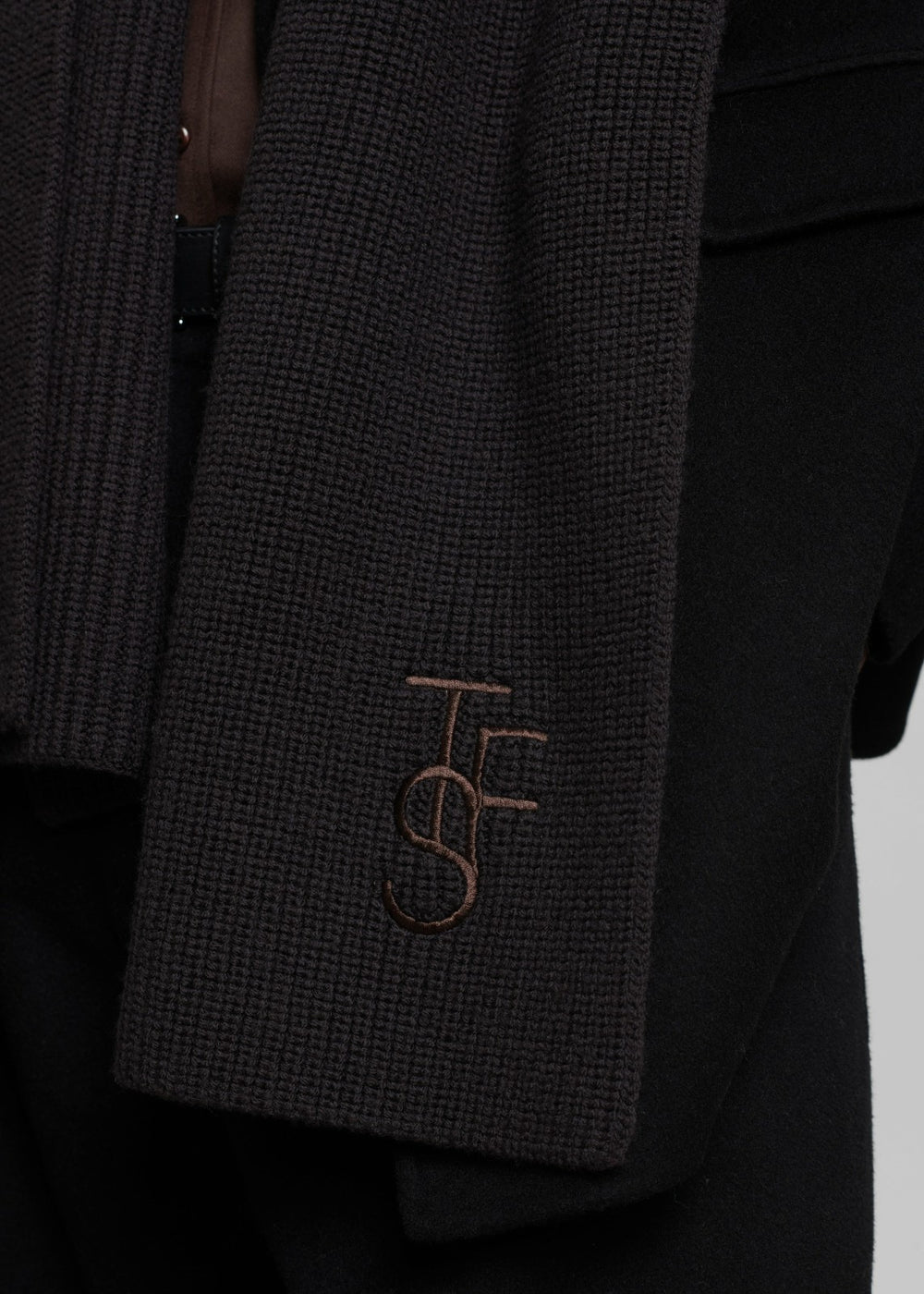 Colton Wool Scarf - Dark Plum