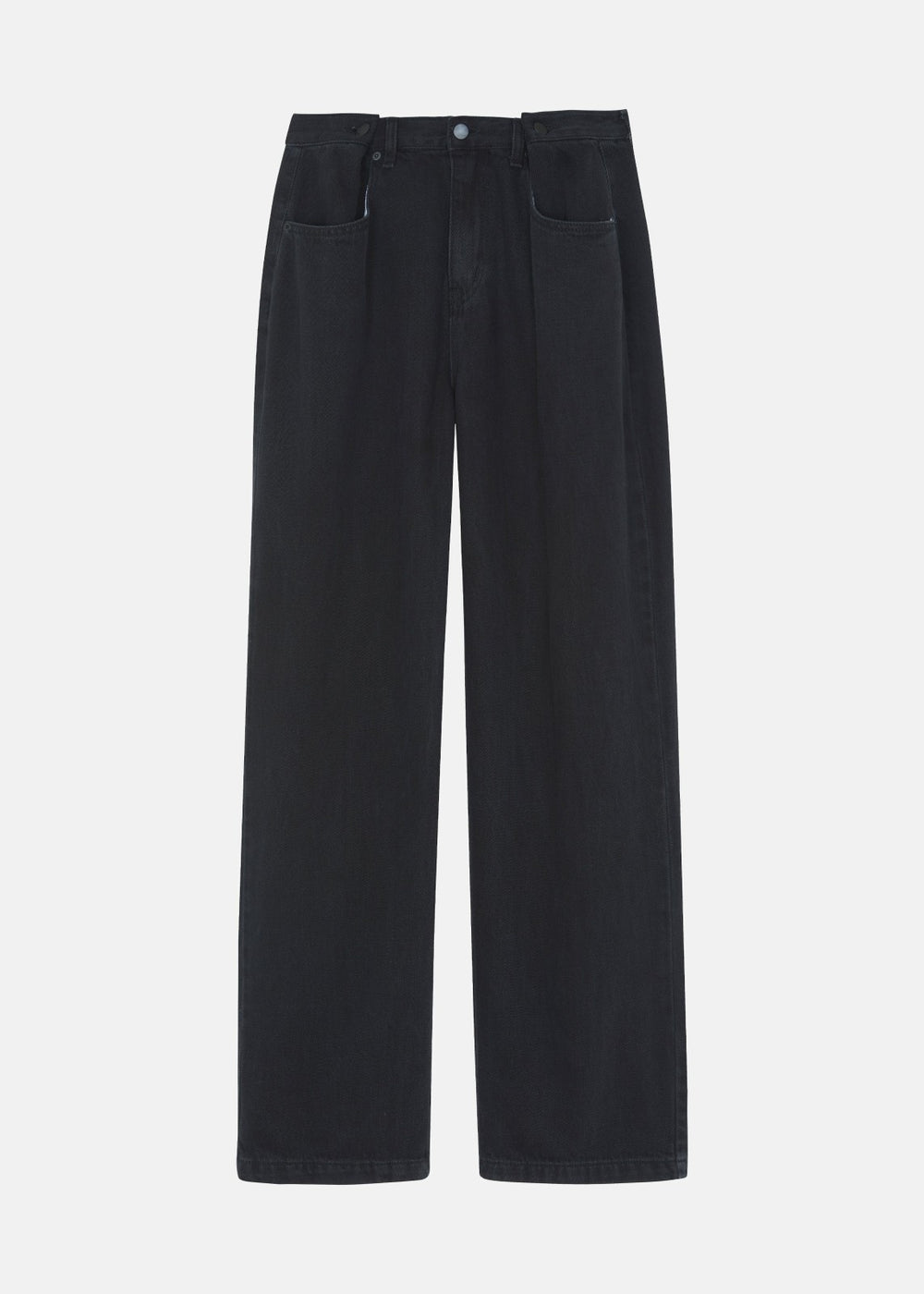 Hayla Denim Pants - Black Wash