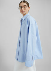 Aniston Button Up Shirt - Sky