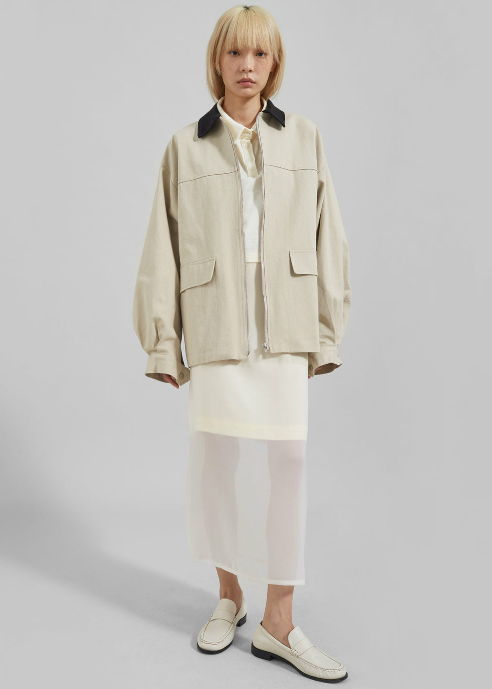 Malia Utility Jacket - Beige