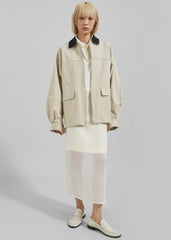 Malia Utility Jacket - Beige