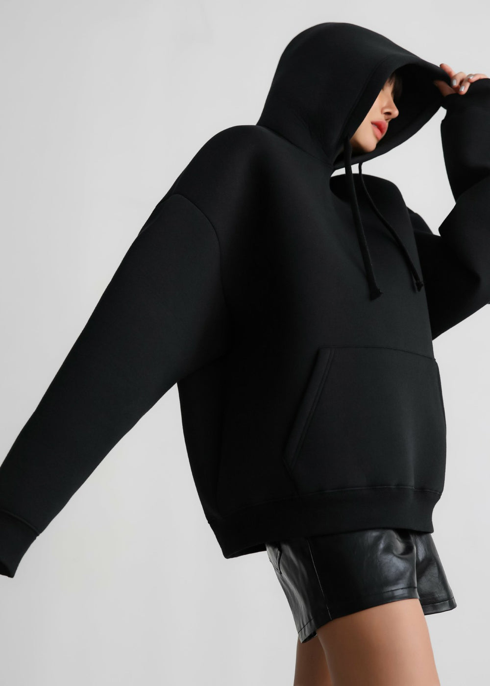 Easton Oversized Hoodie - Black