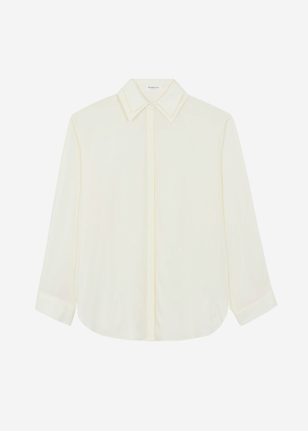 Tali Double Collar Shirt - Ivory