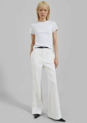 Kellen Baby Tee - White