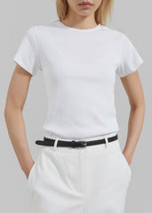 Kellen Baby Tee - White