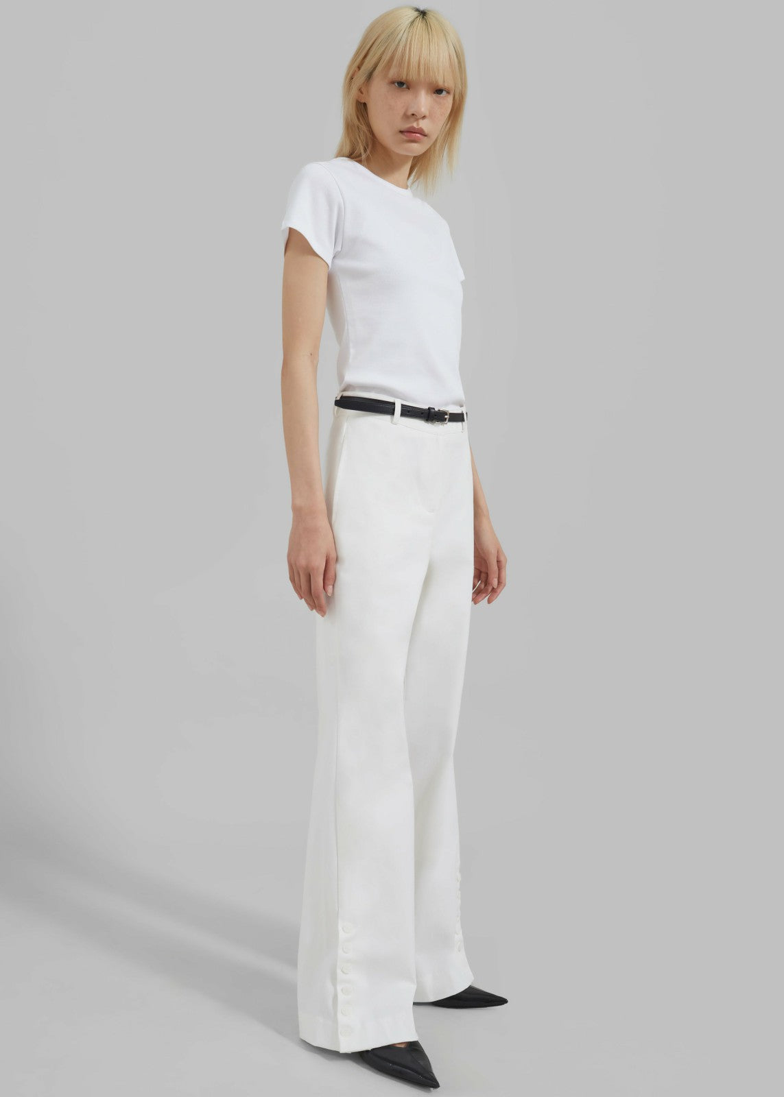 Kellen Baby Tee - White