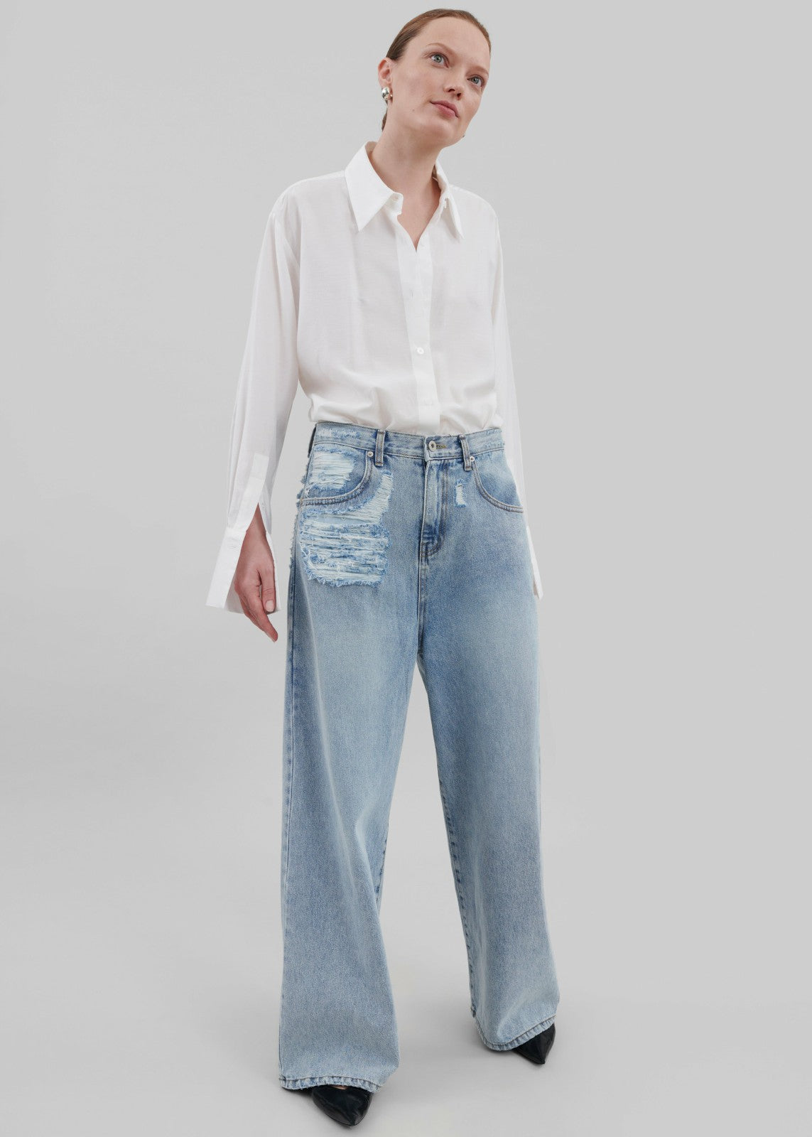 Ceres Ripped Jeans - Worn Wash