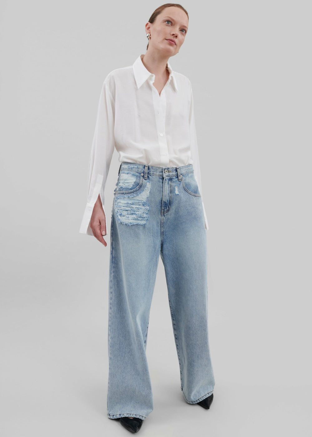 Ceres Ripped Jeans - Worn Wash