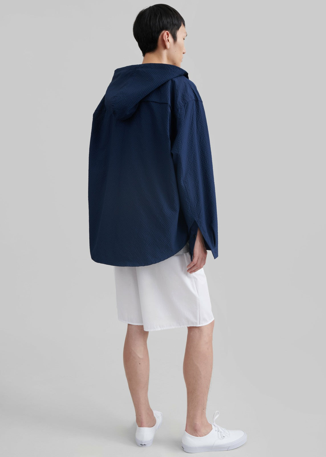 Lars Hooded Jacket - Navy