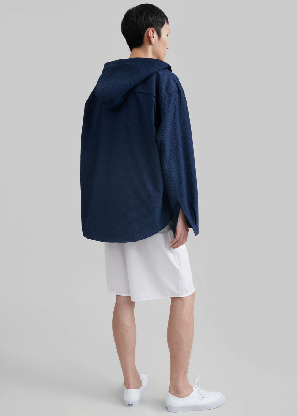 Lars Hooded Jacket - Navy