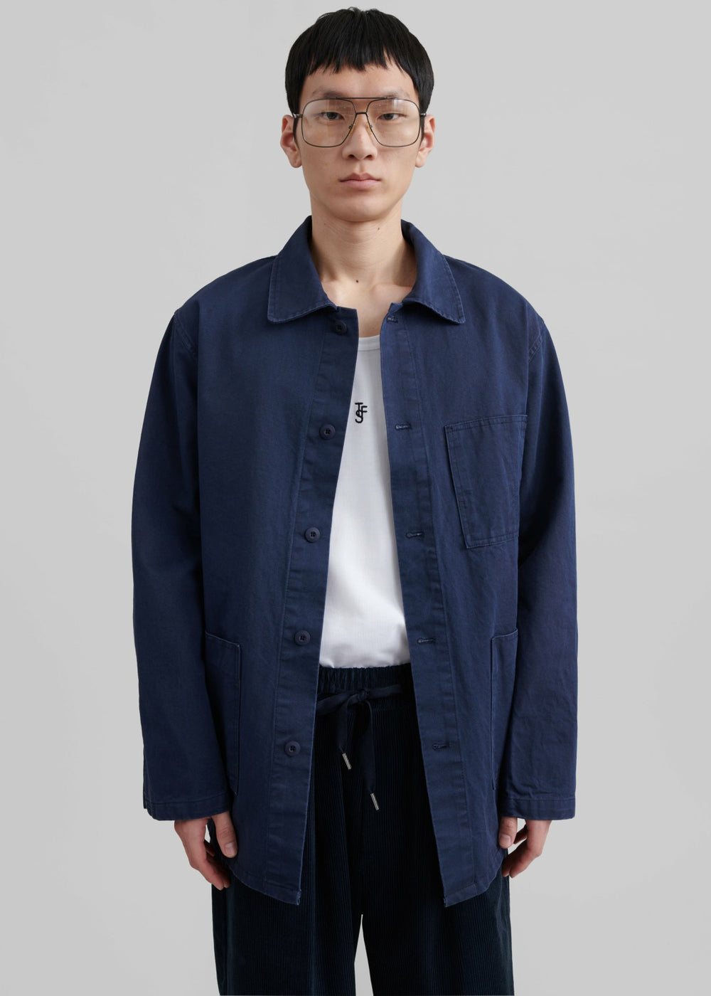 Julien Utility Jacket - Navy