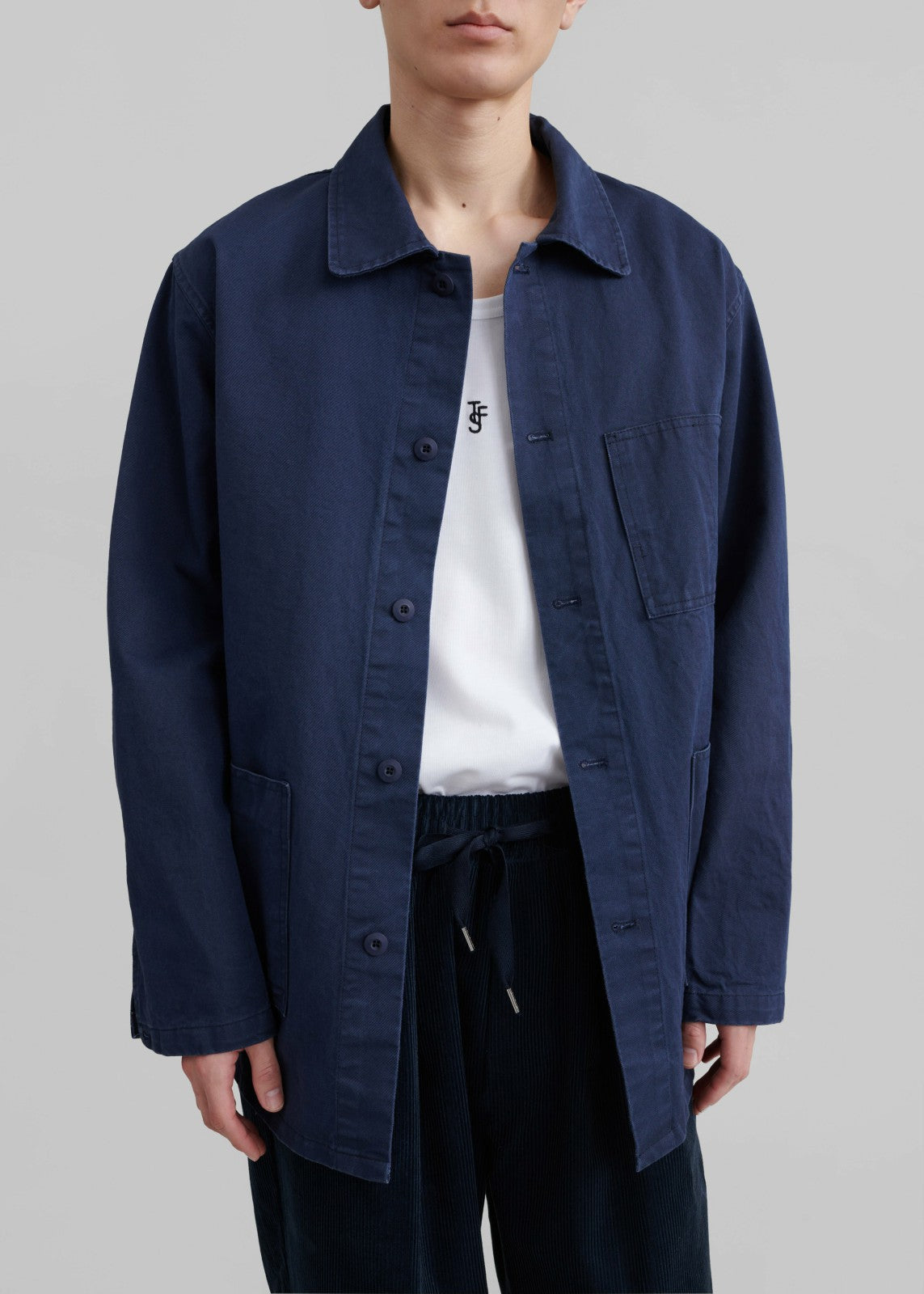 Julien Utility Jacket - Navy