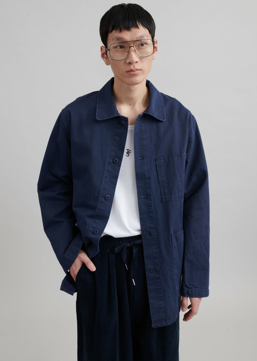 Julien Utility Jacket - Navy