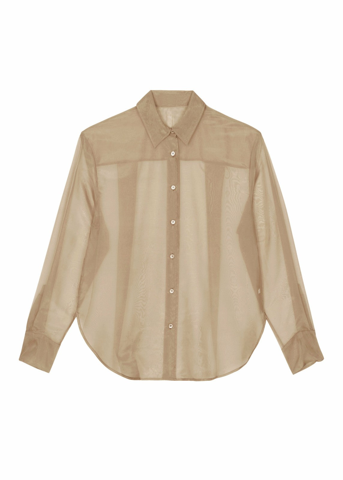 Peri Sheer Shirt - Desert Sand